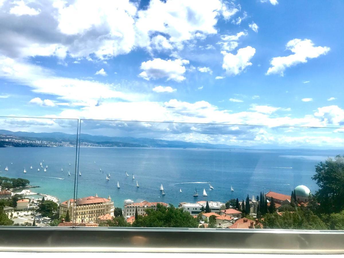 Pogled The View Apartman Abbázia Kültér fotó