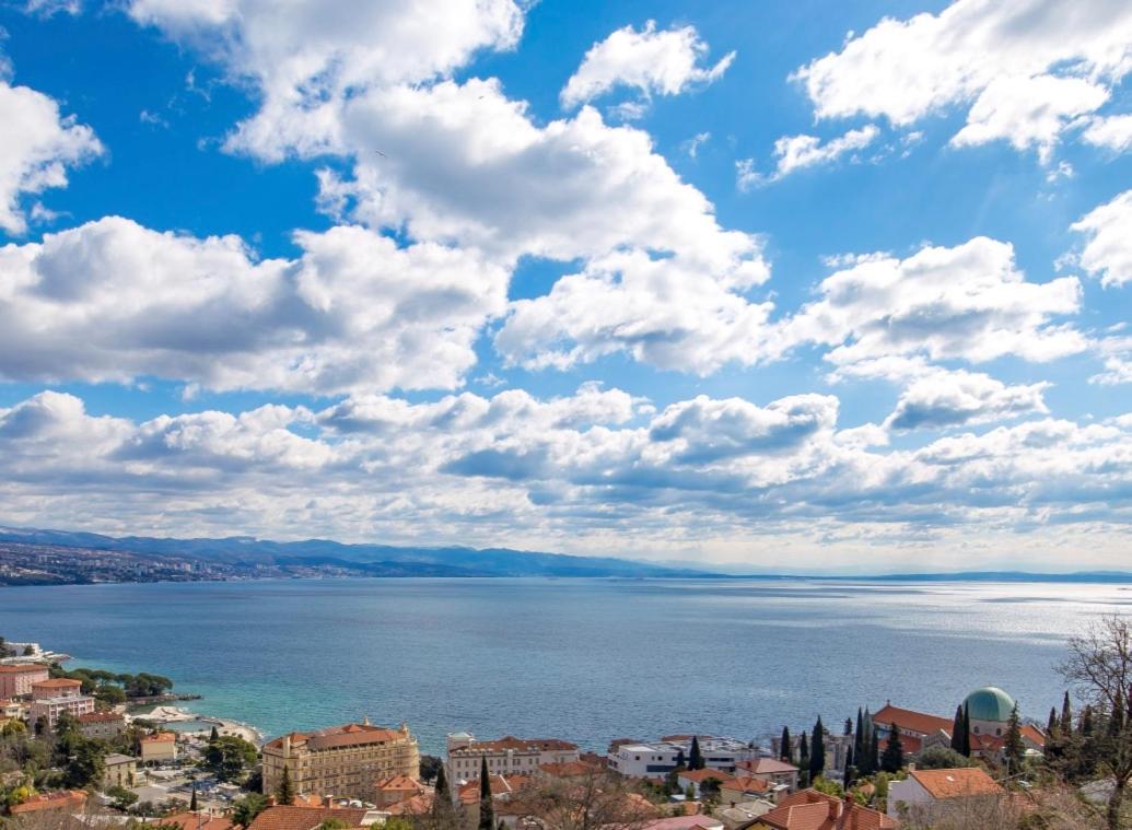 Pogled The View Apartman Abbázia Kültér fotó